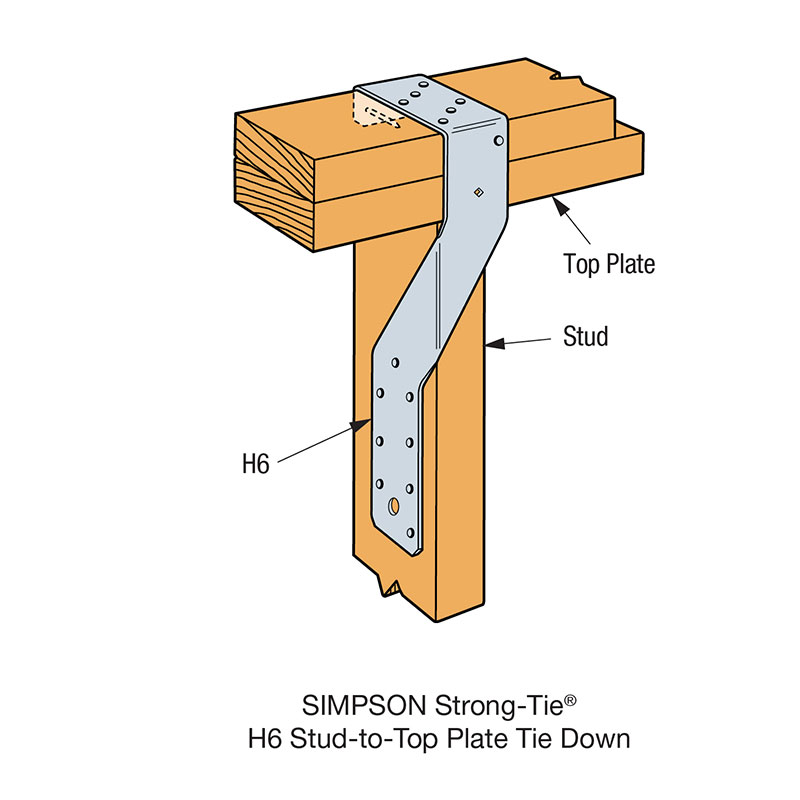 Hurricane Tie StrongTie Together we're helping build safer