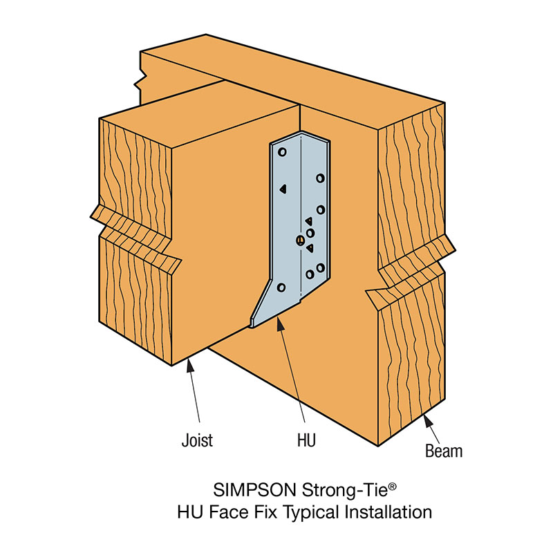 Simpson Strong Tie HU1.81/5 Structural Composite Lumber Hanger