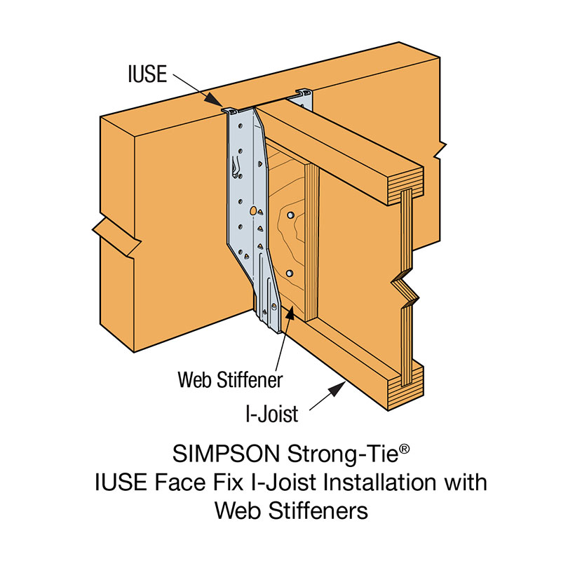 IUSE Face Fix I-Joist Hanger | Strong-Tie | Together we're ...